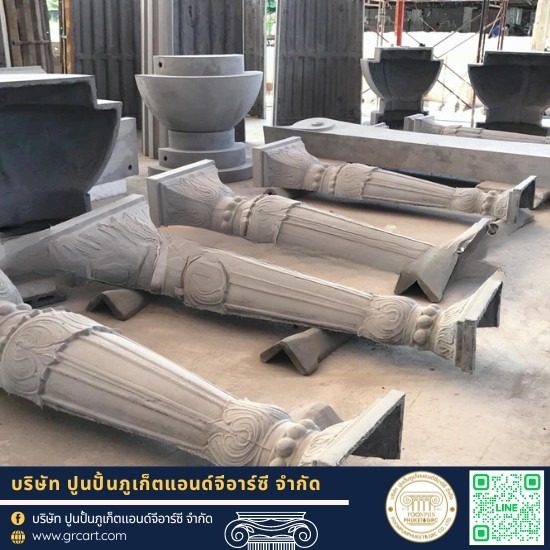 โรงงานบัวปูนปั้นและเสาโรมัน - GRC ภูเก็ต - บัวปูนปั้นแนวโมเดิร์น ภาคใต้